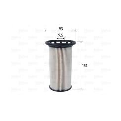 Фильтр топливный Valeo 587095 Фото