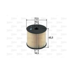 Фильтр топливный Valeo 587903 Фото