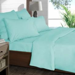 Пододеяльник Ярослав бязь 11 ментоловый 175х215 Фото