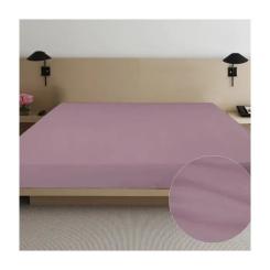 Простынь Ярослав сатин 07 лиловый 145х215 Фото
