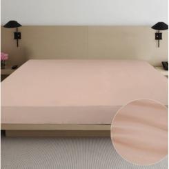 Простынь Ярослав сатин 01 бежевый 200х220 Фото