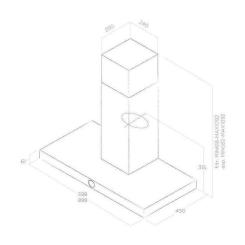Вытяжка кухонная Elica LOL BL/A/60 MOON EDITION Фото 1