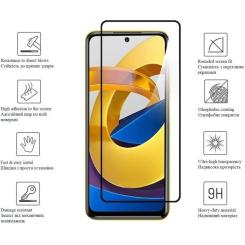 Стекло защитное Drobak Xiaomi Redmi Note 11 (Black) Фото 1