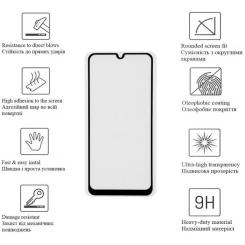 Стекло защитное Drobak OPPO A57s (Black) Фото 1