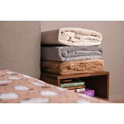 Плед Ardesto Flannel беж, 200х220 см Фото 8