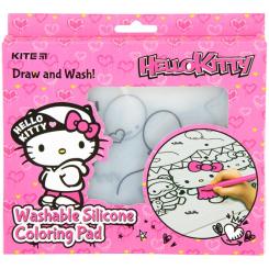Подкладка настольная Kite силиконовая раскраска Hello Kitty, 30х40см Фото 1