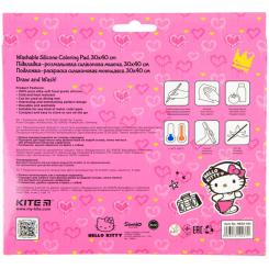 Подкладка настольная Kite силиконовая раскраска Hello Kitty, 30х40см Фото 2