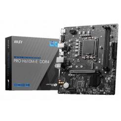Материнская плата MSI PRO H610M-E DDR4 Фото 1