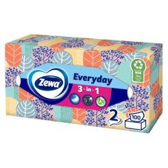 Салфетки косметические Zewa Everyday 100 шт. Фото 3