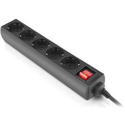 Сетевой фильтр питания REAL-EL RS-Protect M 3m, black Фото 2