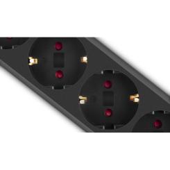 Сетевой фильтр питания REAL-EL RS-Protect M 3m, black Фото 6