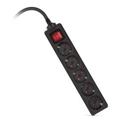 Сетевой фильтр питания REAL-EL RS-Protect M 3m, black Фото 8