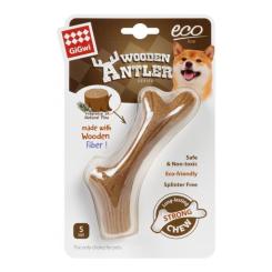 Игрушка для собак GiGwi Wooden Antler Рог жевательный S Фото 1