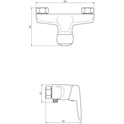 Смеситель Kroner Odra-C050 Фото 5