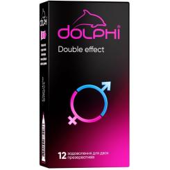 Презервативы Dolphi Double Effect 12 шт. Фото