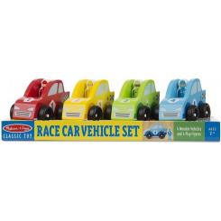 Игровой набор Melissa&Doug Дерев'яний набір Гоночні автомобілі Фото 2