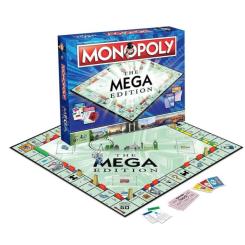 Настольная игра Winning Moves The Mega Edition Monopoly Фото 1