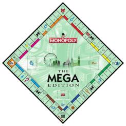 Настольная игра Winning Moves The Mega Edition Monopoly Фото 2