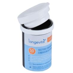 Тест-полоски для глюкометра Longevita Family 2 x 50 шт. Фото 1