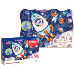 Пазл DoDo Экскурсия в Космос, 30 элементов Фото 1