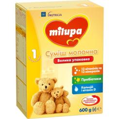 Детская смесь Milupa 1 молочна 600 гр Фото 1