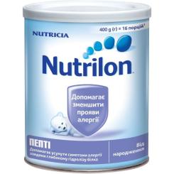 Детская смесь Nutrilon Пепті молочна 400 г Фото