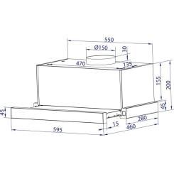 Вытяжка кухонная Minola HTL 6614 I 1000 LED Фото 8