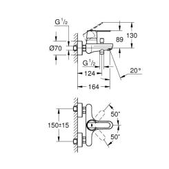 Смеситель Grohe QuickFix 32887000 Фото 1