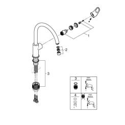 Смеситель Grohe 31555001 Фото 2