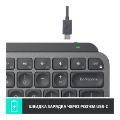Клавиатура Logitech MX Keys Mini Wireless Illuminated UA Graphite Фото 6