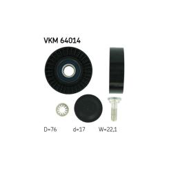 Ролик натяжителя ремня SKF VKM 64014 Фото