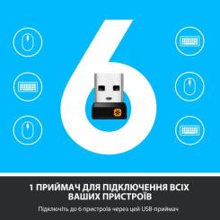 Мышка Logitech M325s Wireless Dark Silver Фото 6