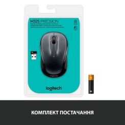 Мышка Logitech M325s Wireless Dark Silver Фото 7