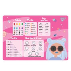 Подкладка настольная Yes Cosmos английский Фото