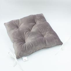 Подушка на стул MirSon 28-0005 Ashen Velvet 40х40 см Фото 1