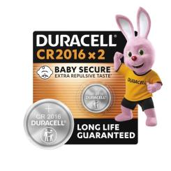 Батарейка Duracell CR 2016 специальная литиевая типа таблетка 2016 3V Фото