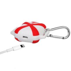 Чехол для наушников X-HuWei i-Smile для Apple AirPods IPH1443 Red+White Фото 3