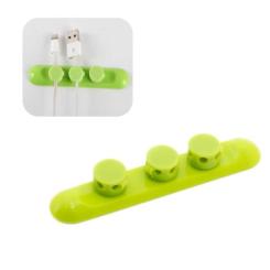 Держатель для кабеля Extradigital CC-952 Cable Clips, Green Фото 3