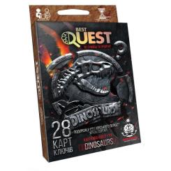 Настольная игра Danko Toys Best Quest Динозаври, українська Фото