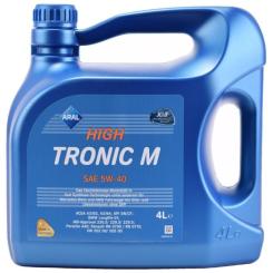 Моторное масло Aral HighTronic M 5W-40, 4л Фото