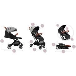 Коляска MoMi Estelle Grey Фото 4