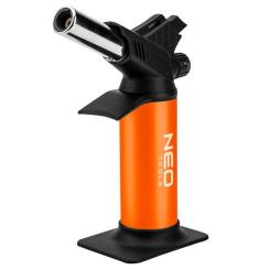 Газовый паяльник Neo Tools п’єзозапалювання, 1200°C, об’єм 12.6г, 0.286кг Фото