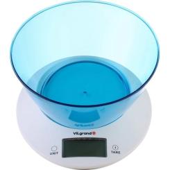 Весы кухонные Vilgrand VKS-533C blue Фото 1