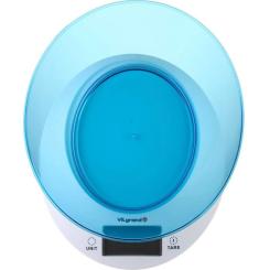 Весы кухонные Vilgrand VKS-533C blue Фото 2