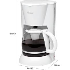 Капельная кофеварка Bomann КА 183 CB white Фото 1