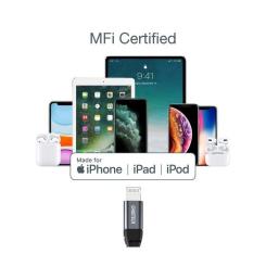 Дата кабель Choetech USB-C to Lightning 1.2m MFI Фото 7