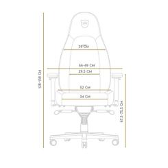 Кресло игровое Noblechairs Icon Black Фото 4