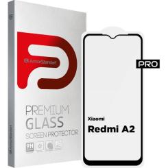 Стекло защитное Armorstandart Pro Xiaomi Redmi A2 Black Фото