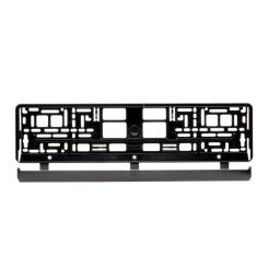 Рамка номерного знака VIRAGE черная Фото