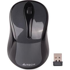 Мышка A4Tech G3-280NS Silent Wireless Glossy Grey Фото